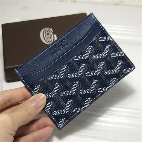 goyard card wallet replica|authentic Goyard card holder.